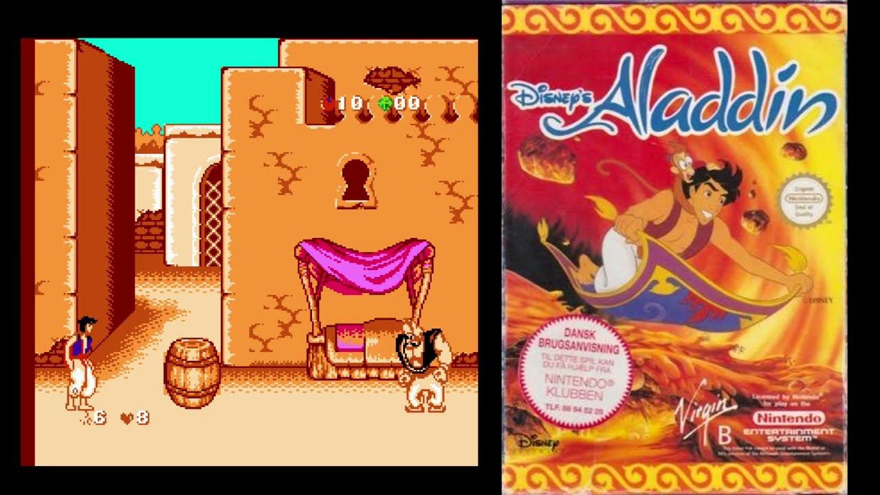 ALADDIN(NES,FAMICOM,DENDY)ПОЛНОЕ ПРОХОЖДЕНИЕ