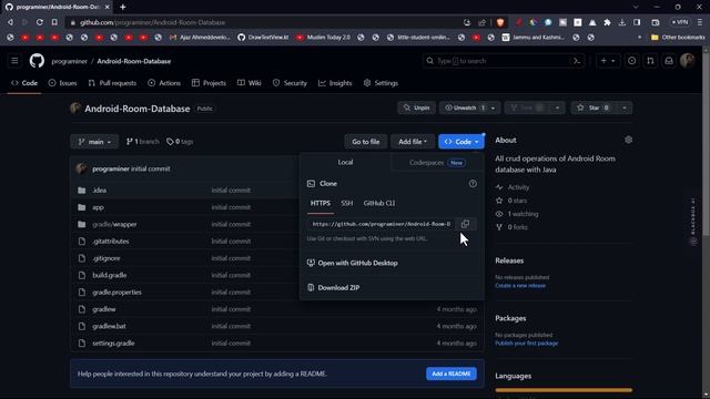 Import GitHub Project to Android Studio смотреть онлайн