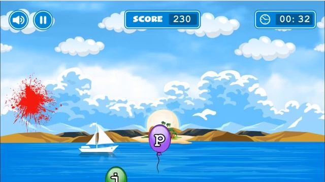 Typing Balloon | Typing Games For Kids | Fun Typing Games | KidzType смотреть онлайн