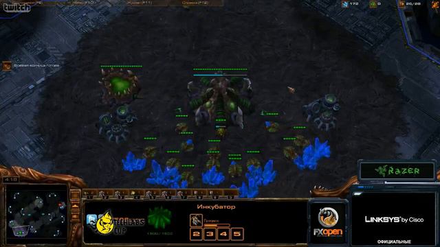 TECHLABS CUP UA 2012: Starcraft II - второй отборочный тур, день 1 смотреть онлайн