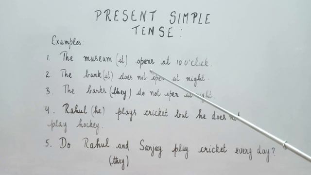 Present Simple Tense | English Grammar in Hindi смотреть онлайн