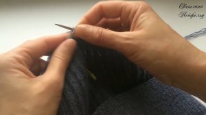 КАК СВЯЗАТЬ МУЖСКУЮ ШАПКУ СПИЦАМИ I ПОДРОБНЫЙ МАСТЕР КЛАСС