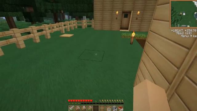 Let's Play Minecraft #5 "Инверсия дома со складом" смотреть онлайн