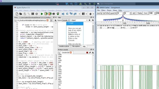 Automated Random Morse Code Python Experiment смотреть онлайн