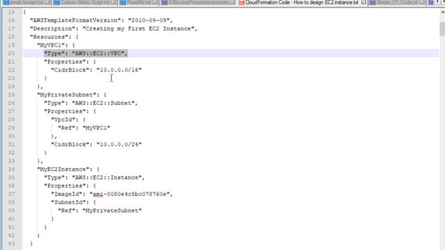 AWS CSA Lecture 71 (CloudFormation Template Resources Section) смотреть онлайн