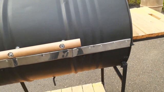 Мангал BBQ из 200 литровой бочки своими руками