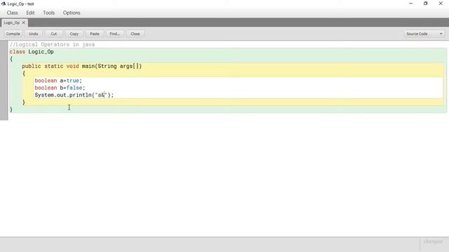 Java Programming BlueJ Environment Class 9 ICSE Logical Operators in Java смотреть онлайн