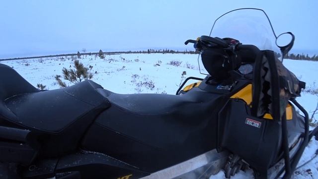 В поисках ЩУКИ первый лед 2021 г!Немецкая овчарка на рыбалке.