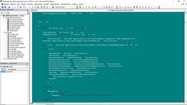 Definición de estilos de cotas en AutoCAD a partir de Excel VBA смотреть онлайн