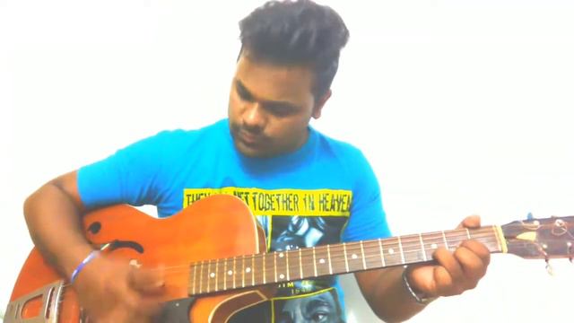 (SAJAAN) MERA DIL BHI KITANA PAGAL HAI GUITAR SONG смотреть онлайн