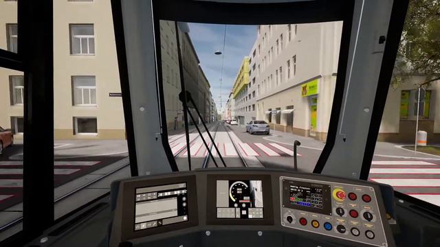 Review of TramSim Vienna; Cab and Stefan Fadinger Platz to Johann Strauss Gasse смотреть онлайн