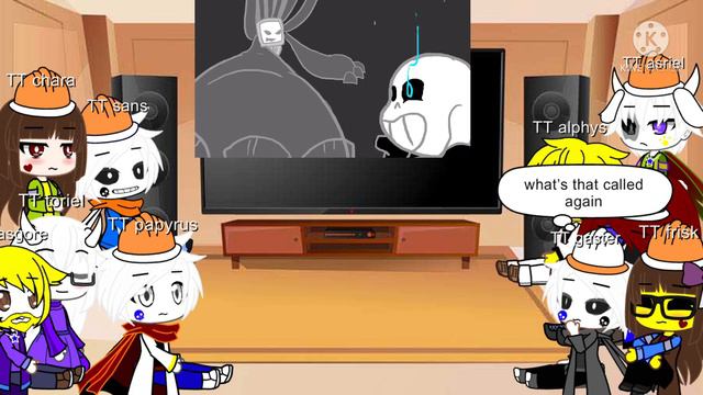Tooltale reacts to sans vs omega flowey|| suggested video смотреть онлайн