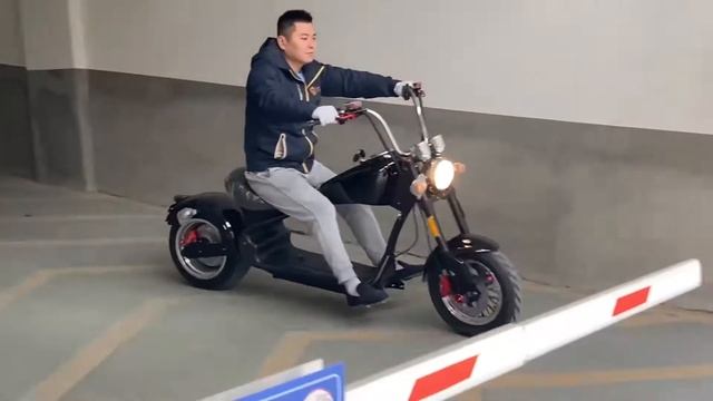 European Warehouse Drop Ship Electric Citycoco Motorcycle Scooter MH2 смотреть онлайн