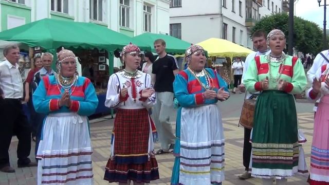 Выступление гостей из Самары на Арбате, г.Чебоксары смотреть онлайн