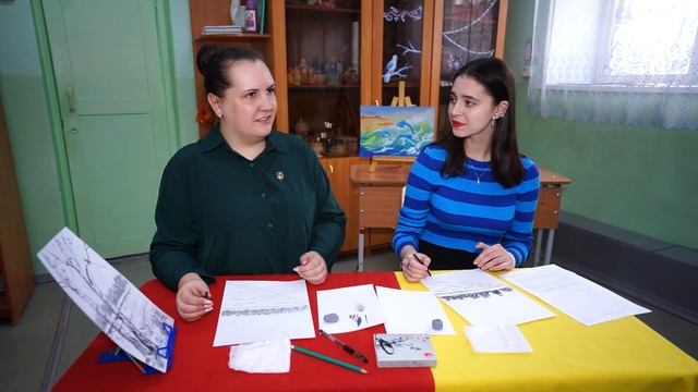 "Мастер-класс" - рисование углем смотреть онлайн