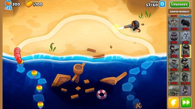Best Deflation Strategy EVER - Beats EVERY MAP in Bloons TD 6! смотреть онлайн