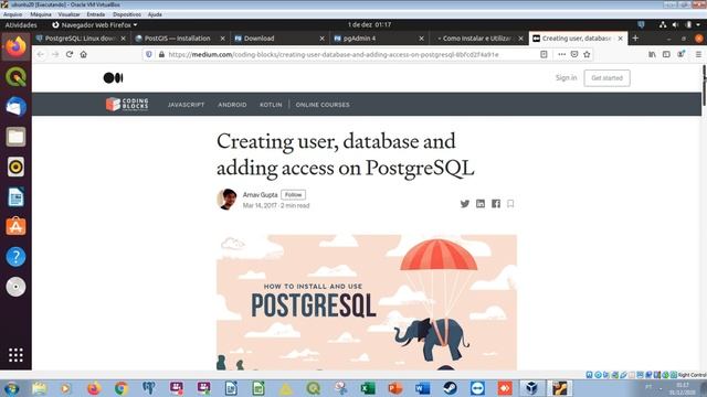 S5E7 - Instalando PostgreSQL 12, PostGIS 3 e pgAdmin 4 смотреть онлайн