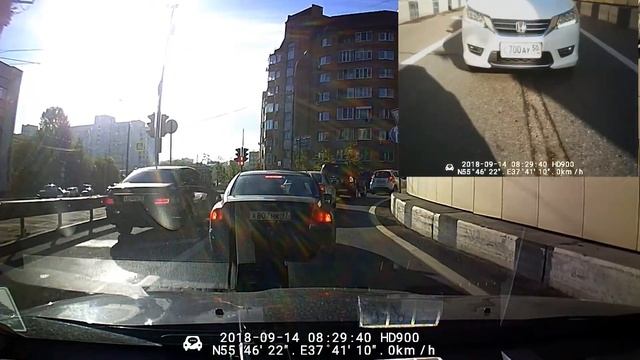 Выезд из Лефотровского тоннеля на ул.Малая Почтовая смотреть онлайн