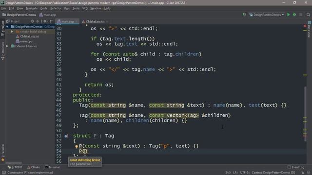 Groovy Style Builder in C++ смотреть онлайн