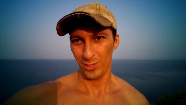 АНАПА, высокий берег, легкий морской бриз, вода прозрачная, день 1-ый. смотреть онлайн