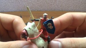 Рыцари из пластилина / Обзор фигурок