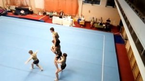 Красивое выступление по спортивной акробатике | Спортивная акробатика 2022 | Лучшая Мужская четверк