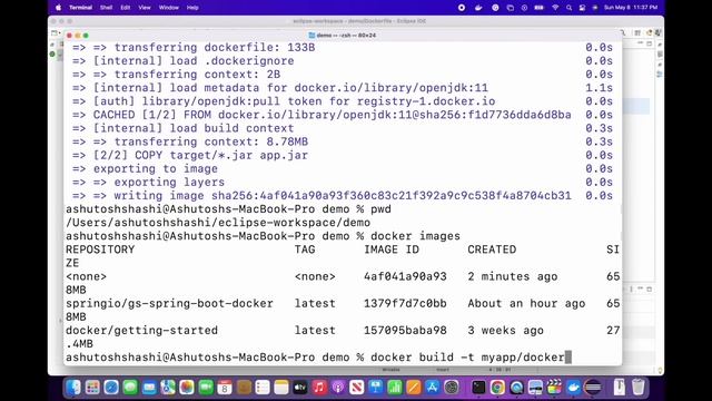 Docker and Spring-Boot смотреть онлайн