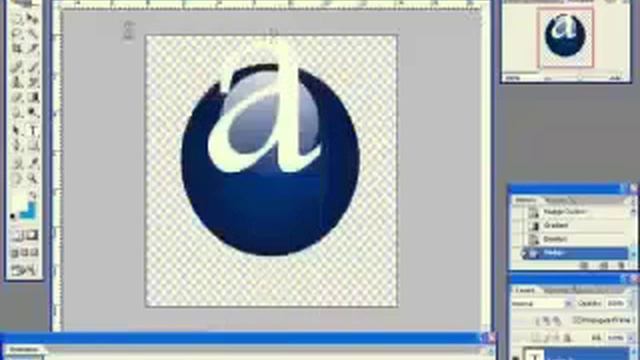 Tutorial Photoshop: Design Logo Avast смотреть онлайн