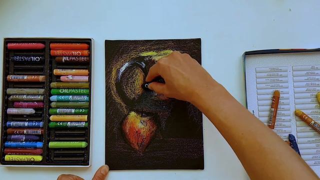 Масляная пастель для начинающих | Как рисовать масляной пастелью натюрморт смотреть онлайн