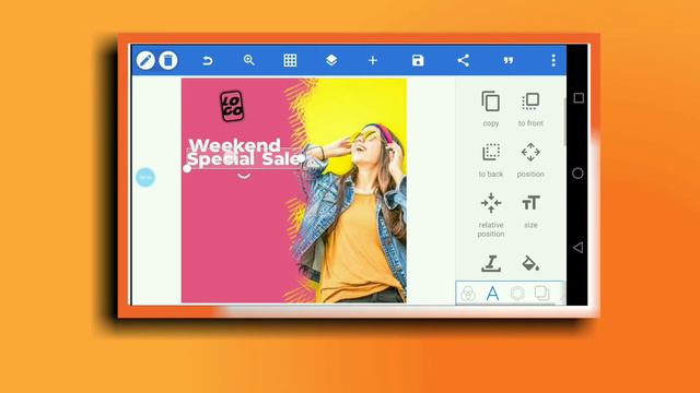 Learn Social Media Post Design on Android | PixelLab Picsart tutorial | смотреть онлайн