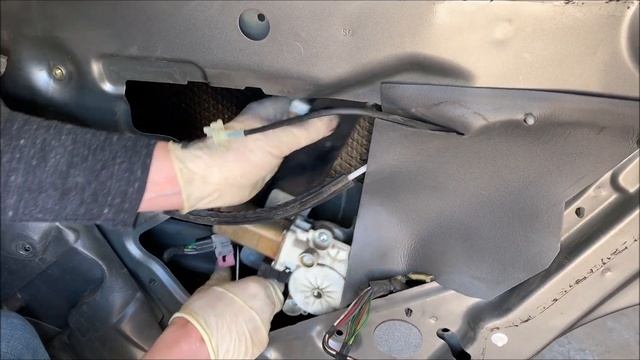 Replace Rear Window Regulator Saab 9-3 2004 смотреть онлайн