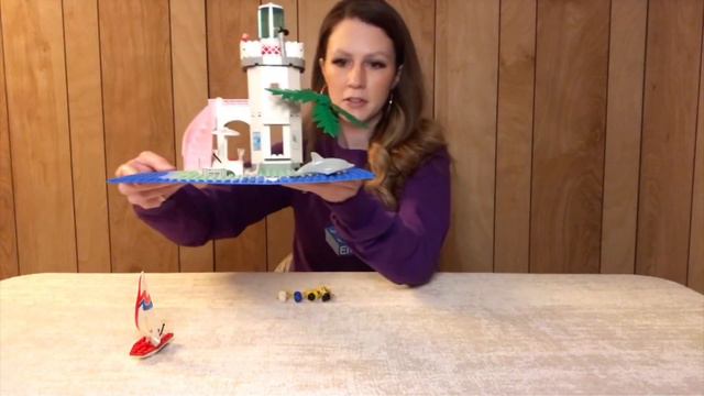 LEGO® Paradisa Set 6414 Dolphin Point Speed Build and Review смотреть онлайн