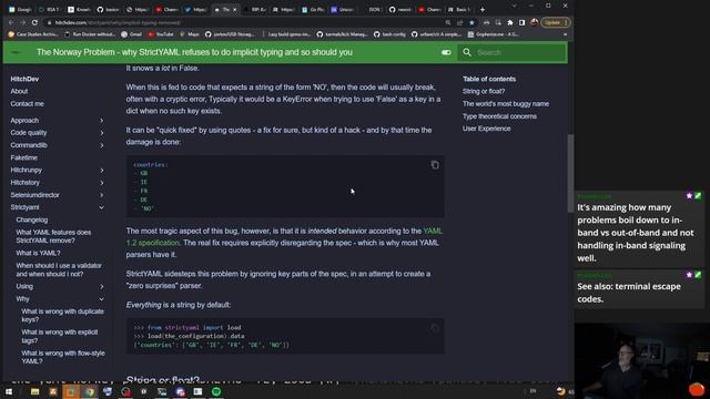 ? What about the YAML “Norway” Problem? смотреть онлайн