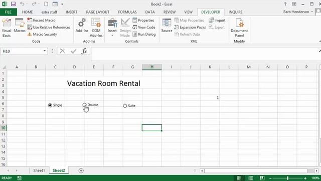How to use the Choose command with Radio Buttons in Excel смотреть онлайн