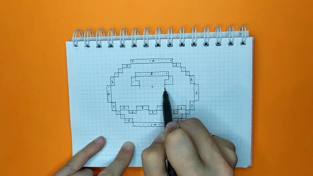 How to draw Kawaii Donut / Как нарисовать Клевый пончик Рисуем по клеточкам милый пончик / Pixel ar смотреть онлайн