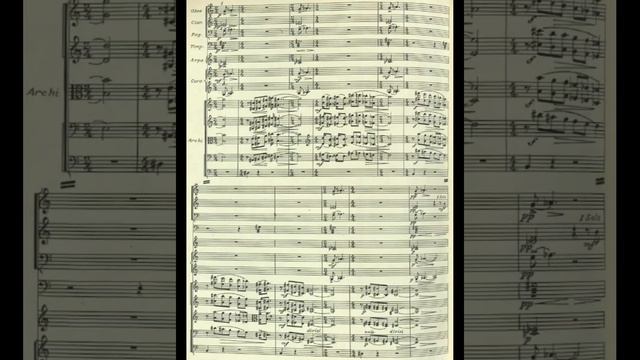 Jānis Ivanovs - Symphony No. 4 "Atlantīda" (Score Video) смотреть онлайн