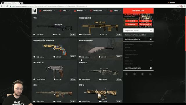 Warface То, что вы можете купить на аукционе / What can you buy at auction houses смотреть онлайн