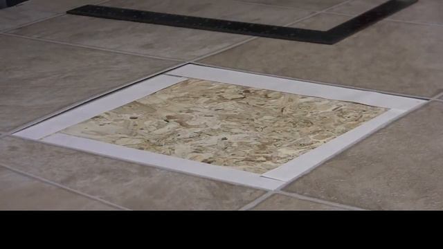 Congoleum Traditional Repair Method