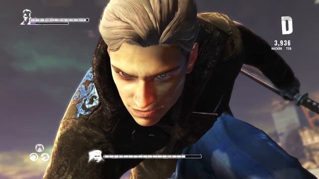 DmC Devil May Cry: Definitive Edition | - Dante vs. Vergil Final Battle (60FPS) смотреть онлайн