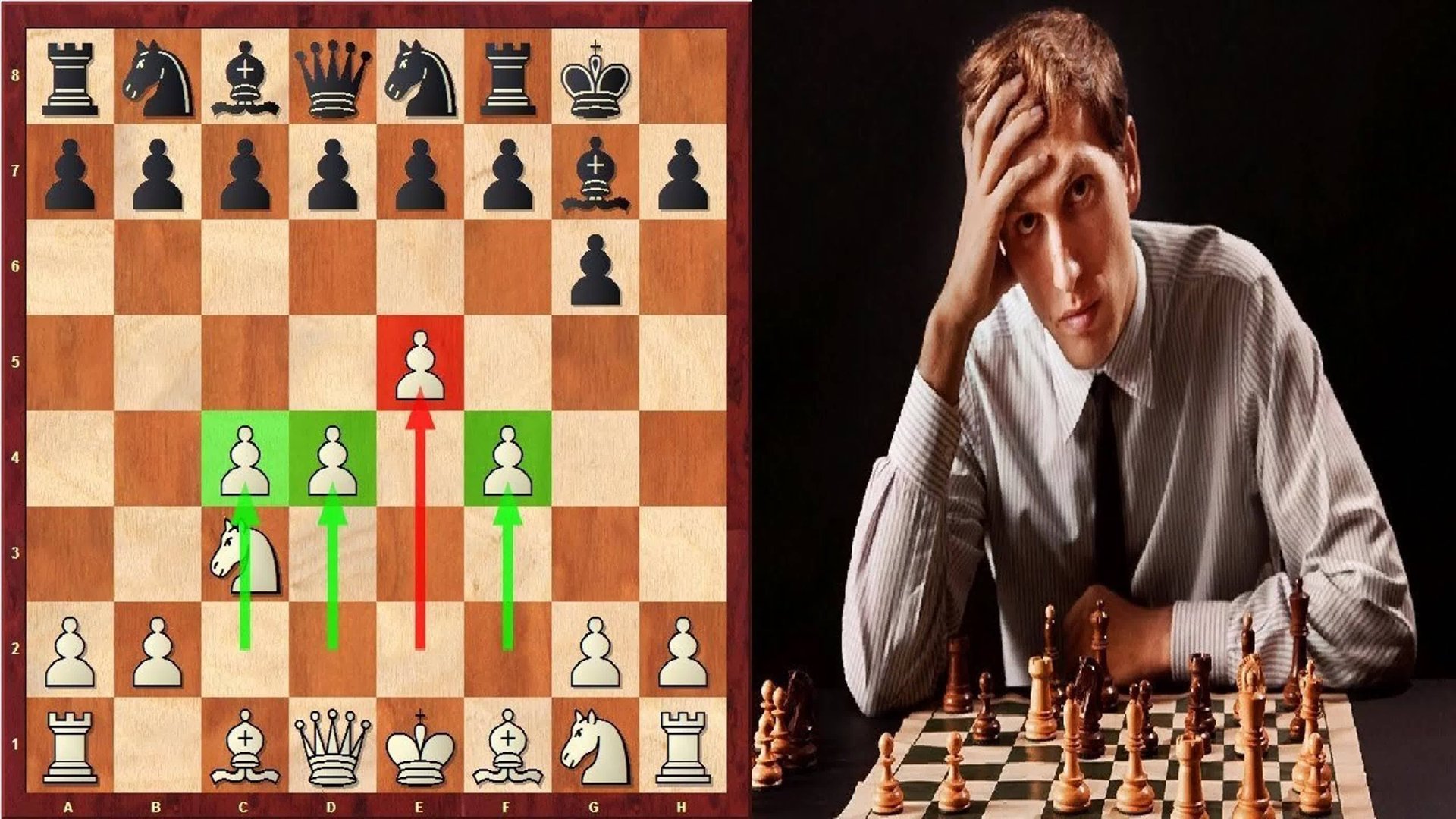 ШАХМАТЫ. В АТАКУ на БОББИ ФИШЕРА! Староиндийская защита за чёрных. смотреть онлайн