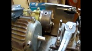 Мой самодельный токарный станок дома.......