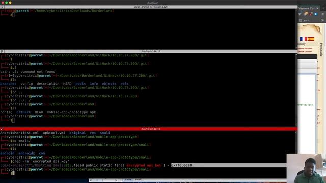 Borderland THM AND API Key смотреть онлайн