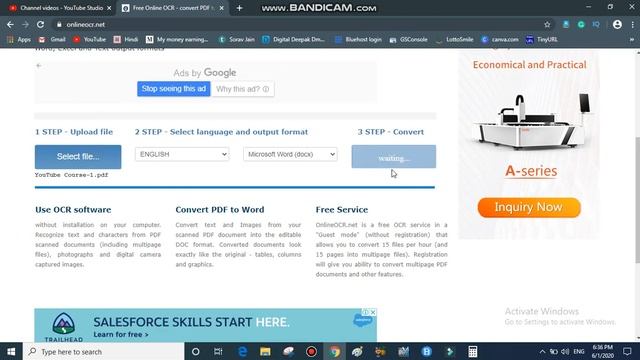 How To Convert pdf To Word File | pdf to word converter | pdf to word online converter смотреть онлайн