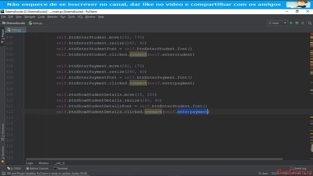 Curso Programação - Criando Um Sistema Avançado Em Python PYQT5 - 25 смотреть онлайн