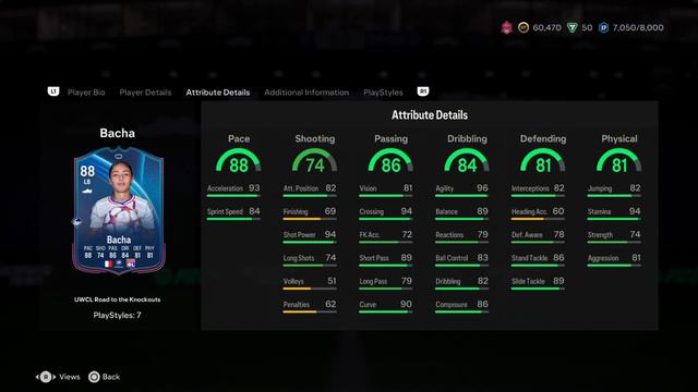 UWCL RTTK BACHA PLAYER REVIEW- EA SPORTS FC 24 смотреть онлайн