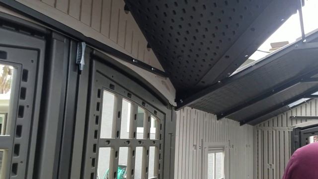 Lifetime Shed 15' x 8' 6446 Outdoor Shed Sec~ 9 Assembly How to Build Install смотреть онлайн