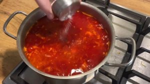 БОРЩ с Курицей и свежей Капустой проще простого