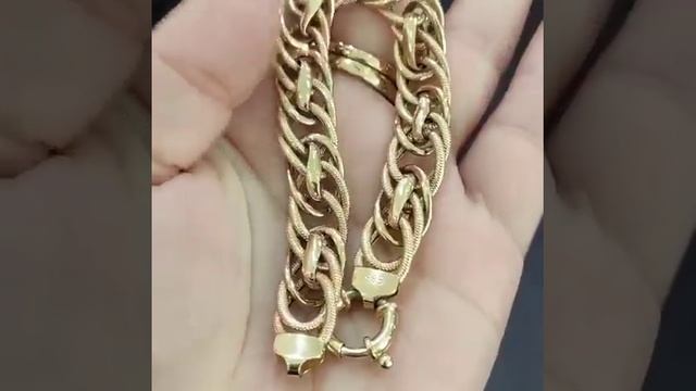 Браслет на руку золото 585 Вес изделия 13 гр, 17см длина Цена 37,500₽. Вотсап +79154257961 смотреть онлайн