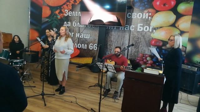 Взрослое прославление. Церковь в Дмитриевке. смотреть онлайн