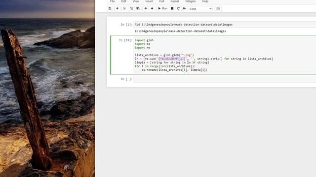 Renombrar múltiples archivos | Python script смотреть онлайн